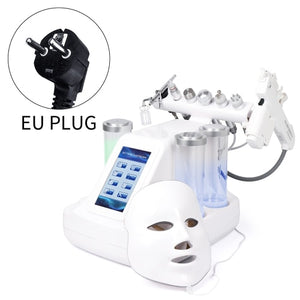 8 In 1 Hydra Dermabrasion RF BIO Light Spa Facial Machine Water Jet Hydro Diamond Peeling Microdermabrasion Beauty Device